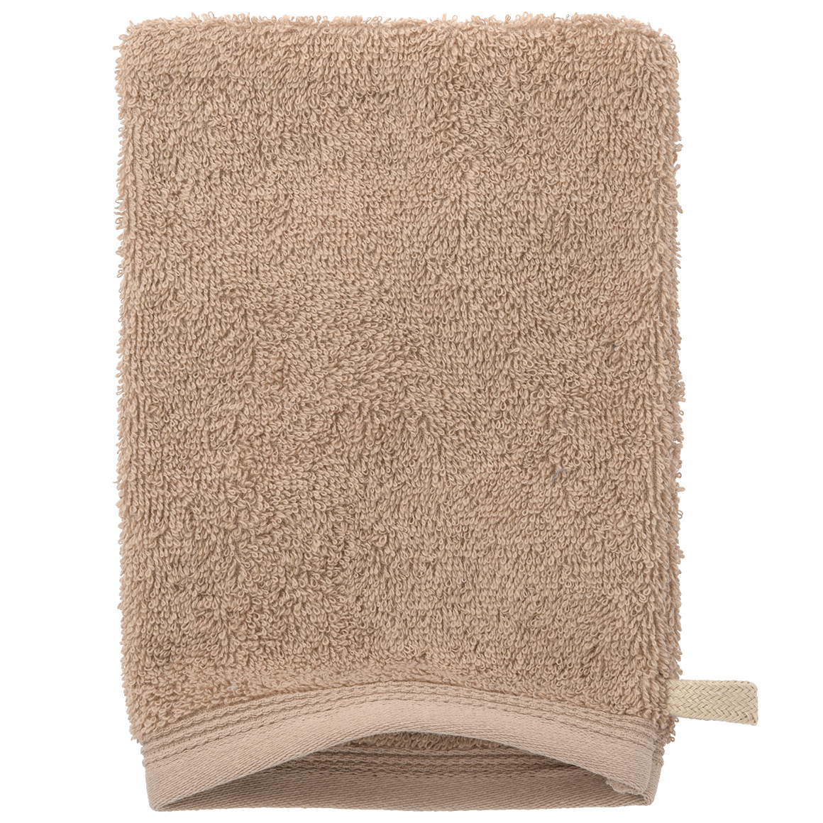 Waschhandschuh mit Bordüre