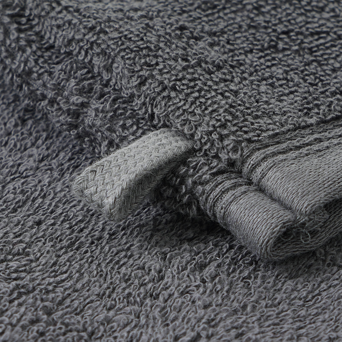 Waschhandschuh mit Bordüre