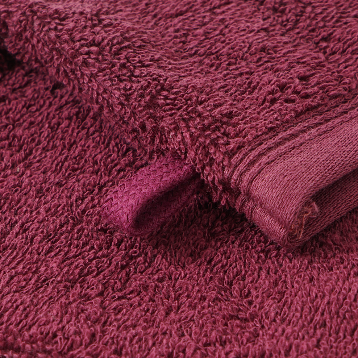 Waschhandschuh mit Bordüre