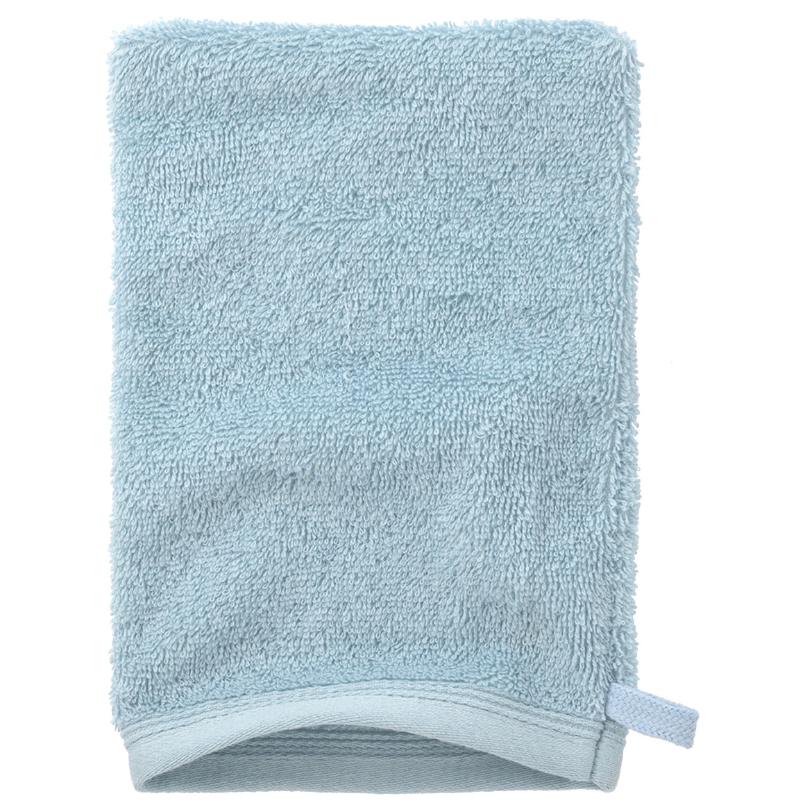 Waschhandschuh mit Bordüre