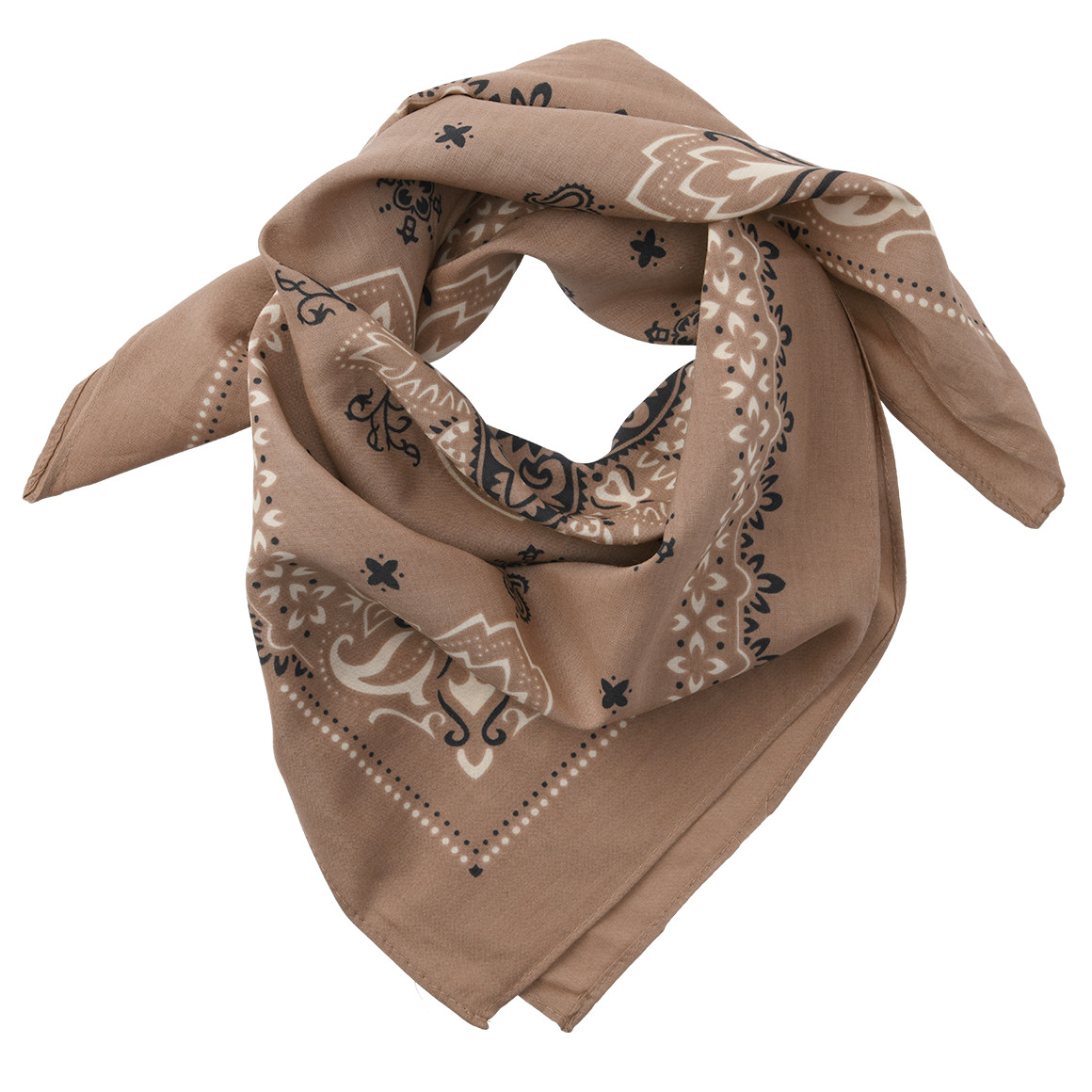 Damesdoek met all-over-patroon