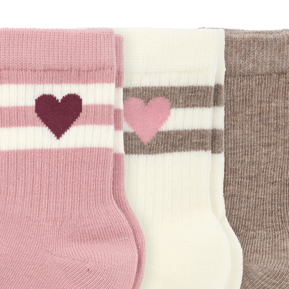 Set van 3 paar babysokjes
