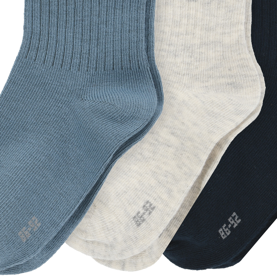 Set van 3 paar babysokjes