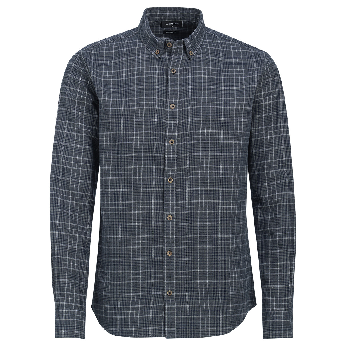 Herren Flanellhemd in Modern Fit