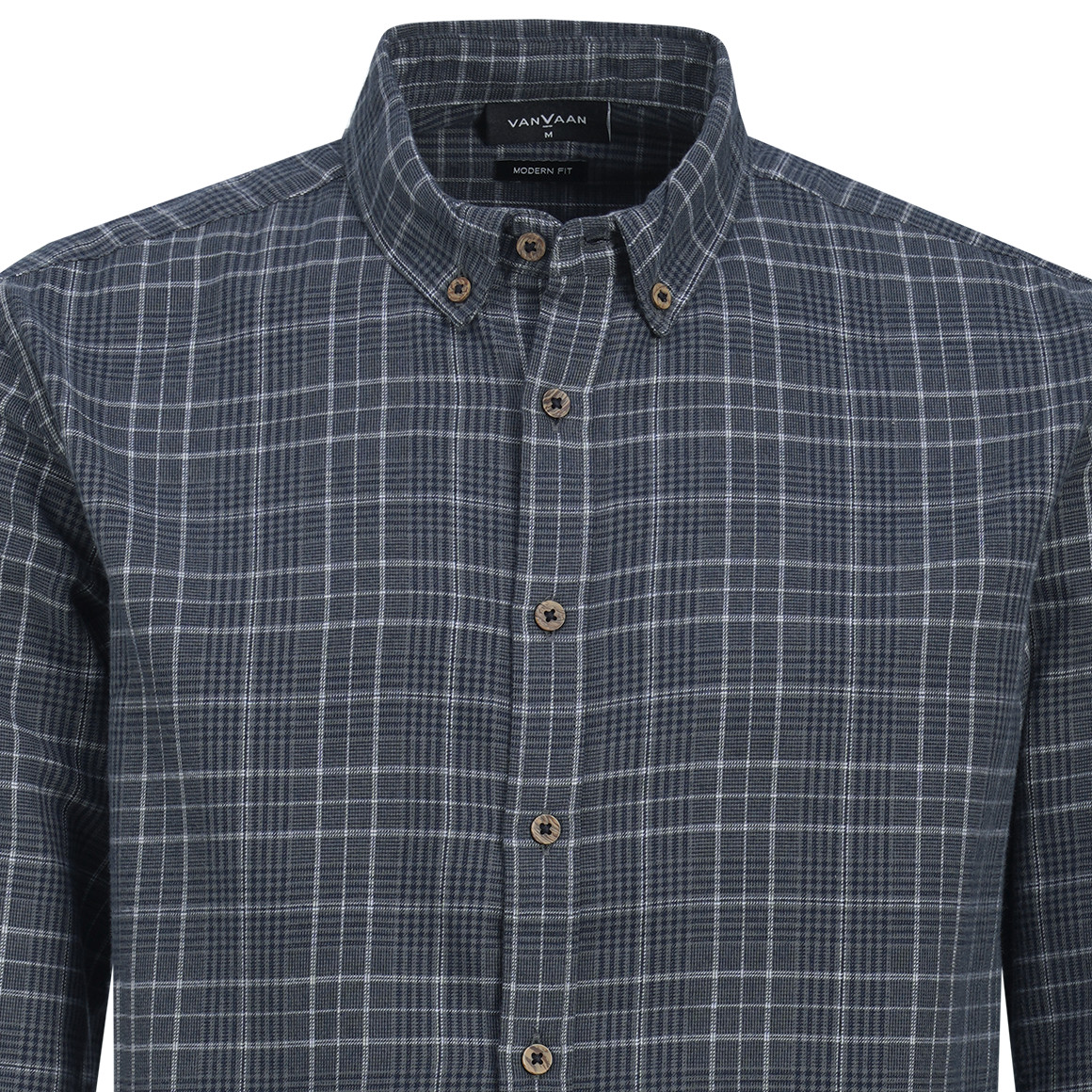 Herren Flanellhemd in Modern Fit