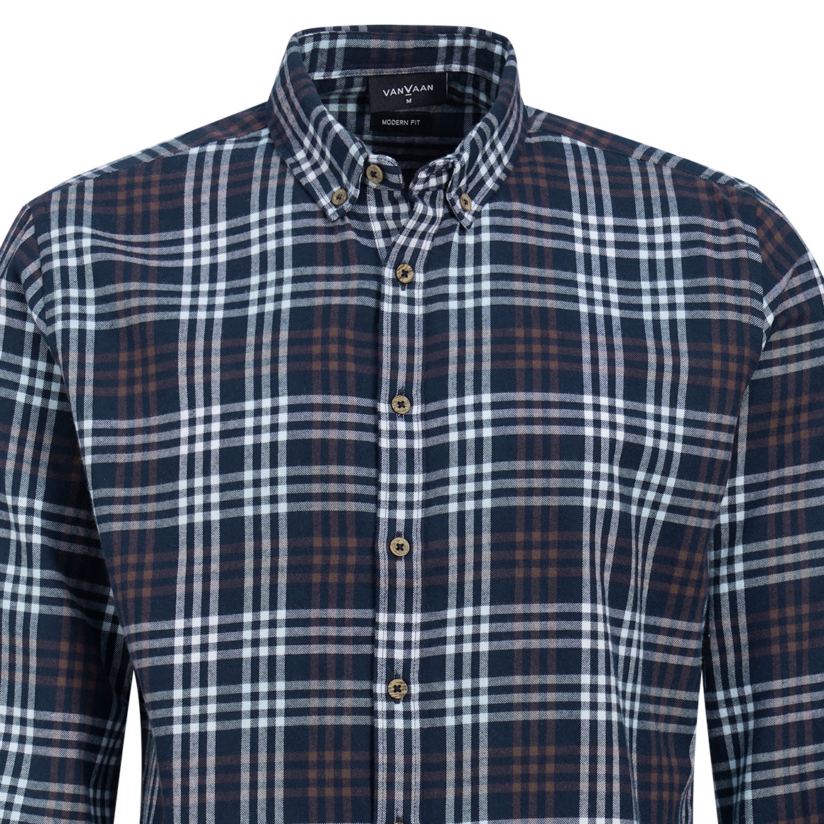 Herren Flanellhemd in Modern Fit
