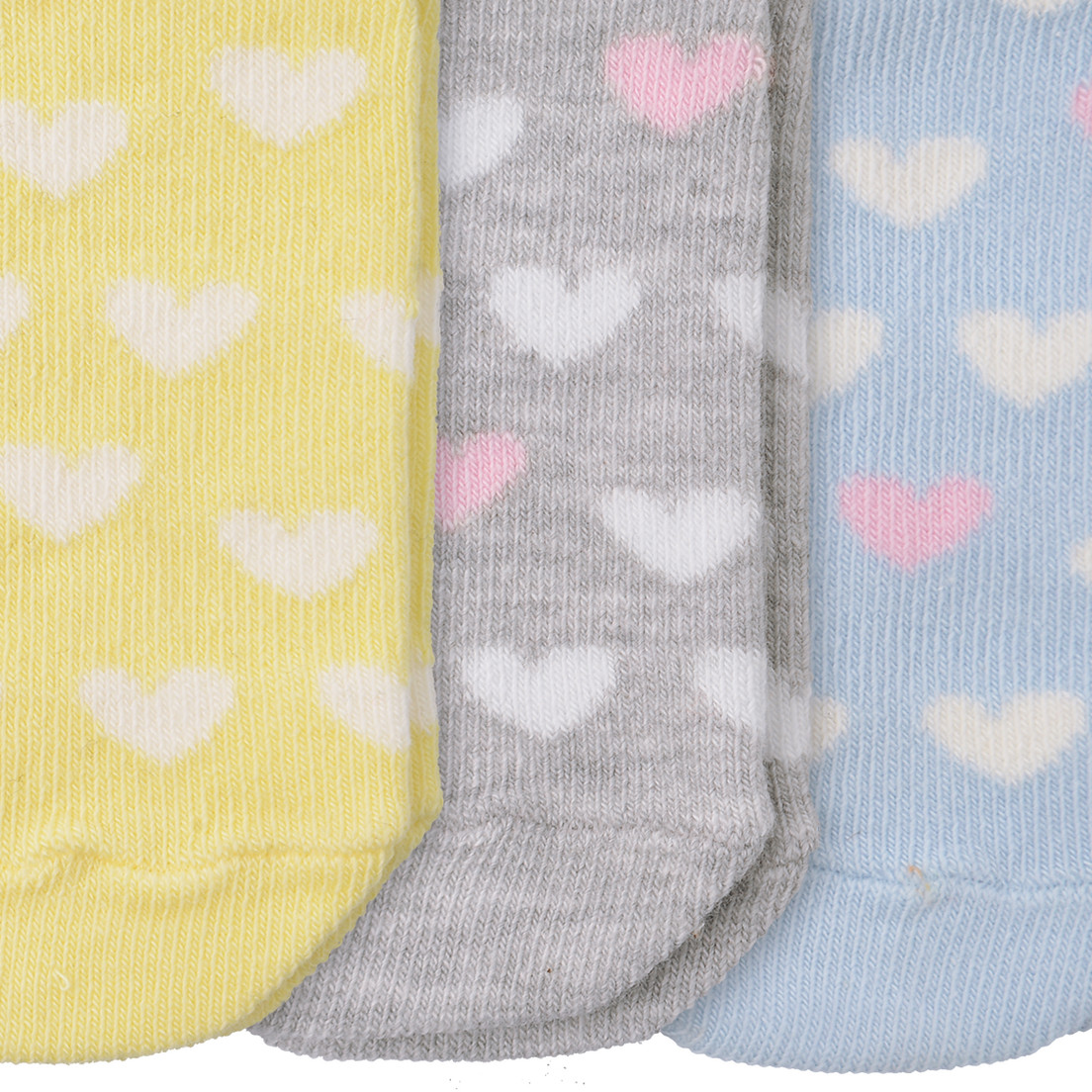 3 Paar Baby SneakerSocken mit Herzchen Ernsting's family