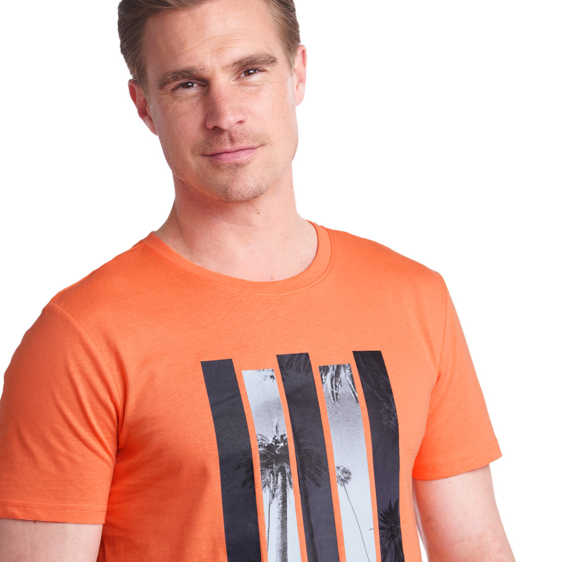 Herren T-Shirt mit Palmen-Motiv | Ernsting's family