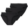 3 Damen Slips mit Spitze