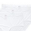 3 Damen Pantys mit Spitzenbund
