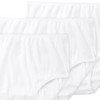 3 Damen Slips mit Mäusezähnchen-Spitze