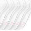6 Paar Damen Sneaker-Socken unifarben