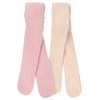 2 Baby Frottee-Strumpfhosen unifarben