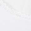 2 Damen Unterhemden mit Spitze
