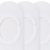 3 Paar Damen Füßlinge in Mesh-Qualität