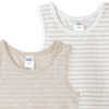 2 Baby Unterhemden mit Bio-Baumwolle
