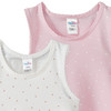 2 Baby Unterhemden mit Bio-Baumwolle