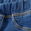 Mädchen Straight-Jeans mit Elastikbund