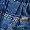 Mädchen Straight-Jeans mit Elastikbund