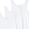 3 Jungen Unterhemden im Basic-Look