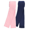 2 Mädchen Frottee-Leggings mit Baumwolle