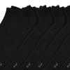 6 Paar Herren Sneaker-Socken unifarben