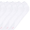6 Paar Damen Sneaker-Socken unifarben