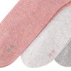 3 Paar Damen Sneaker-Socken mit Struktur