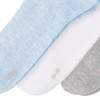 3 Paar Damen Sneaker-Socken mit Struktur