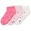 3 Paar Mädchen Sneaker-Socken mit Herzen
