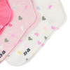 3 Paar Mädchen Sneaker-Socken mit Herzen