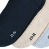 3 Paar Jungen Sneaker-Socken unifarben