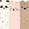 3 Paar Mädchen Socken mit Tier-Motiven
