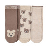 3 Paar Baby Socken mit Bären-Motiven
