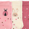 3 Paar Baby Socken mit Wellenbündchen