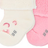 2 Paar Newborn Socken mit Umschlag