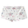 3 Mädchen Pantys mit floralem Dessin