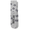 3 Paar Jungen Socken mit Fußball-Motiven