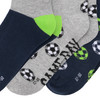 3 Paar Jungen Socken mit Fußball-Motiven