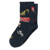 3 Paar Jungen Socken mit Feuerwehr-Motiven