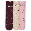 3 Paar Mädchen Socken mit Tier-Motiven