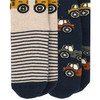2 Paar Jungen Stoppersocken mit Trecker-Motiv