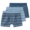 3 jongensboxershorts met geweven tailleband