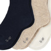 3 Paar Baby Socken mit Rippbündchen