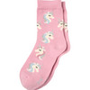 3 Paar Mädchen Socken mit Einhorn-Motiven