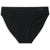 Damen Slip mit Webbund schwarz