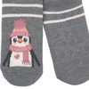 1 Paar Damen Kuschelsocken mit Pinguin-Motiv
