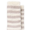 1 Paar Damen Kuschelsocken mit Streifen