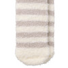 1 Paar Damen Kuschelsocken mit Streifen