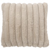 Kissenhülle flauschig weich beige